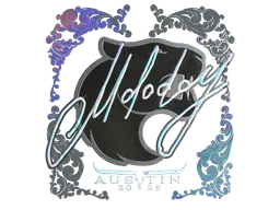 Sticker molodoy (Holo) | Austin 2025 - Preço e onde comprar no CS2
