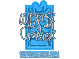 Sticker mopoz (Glitter) | Copenhagen 2024 - Preço e onde comprar no CS2