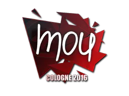 Sticker mou | Cologne 2016 - Preço e onde comprar no CS2