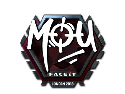 Sticker mou (Foil) | London 2018 - Preço e onde comprar no CS2