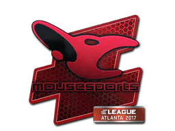 Sticker mousesports | Atlanta 2017 - Preço e onde comprar no CS2
