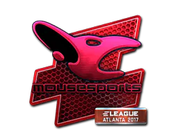 Sticker mousesports (Foil) | Atlanta 2017 - Preço e onde comprar no CS2