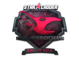 Sticker mousesports (Foil) | Berlin 2019 - Preço e onde comprar no CS2