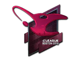 Sticker mousesports (Foil) | Boston 2018 - Preço e onde comprar no CS2