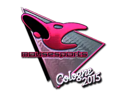 Sticker mousesports (Foil) | Cologne 2015 - Preço e onde comprar no CS2