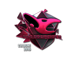 Sticker mousesports (Foil) | Cologne 2016 - Preço e onde comprar no CS2