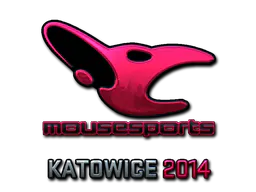 Sticker mousesports (Foil) | Katowice 2014 - Preço e onde comprar no CS2