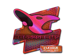 Sticker mousesports (Holo) | Atlanta 2017 - Preço e onde comprar no CS2