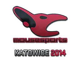 Sticker mousesports | Katowice 2014 - Preço e onde comprar no CS2