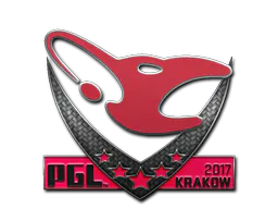 Sticker mousesports | Krakow 2017 - Preço e onde comprar no CS2