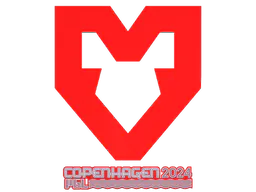 Sticker MOUZ | Copenhagen 2024 - Preço e onde comprar no CS2