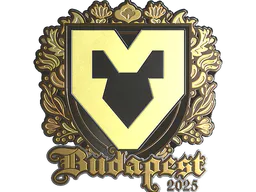 Sticker MOUZ (Gold) | Budapest 2025 - Preço e onde comprar no CS2