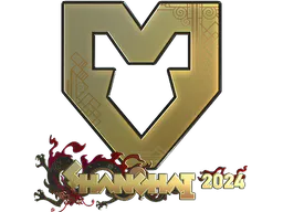 Sticker MOUZ (Gold) | Shanghai 2024 - Preço e onde comprar no CS2