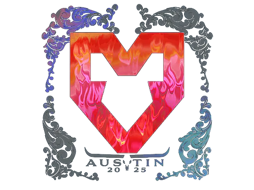 Sticker MOUZ (Holo) | Austin 2025 - Preço e onde comprar no CS2