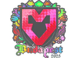 Sticker MOUZ (Holo) | Budapest 2025 - Preço e onde comprar no CS2