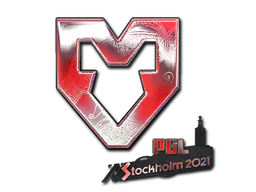 Sticker MOUZ (Holo) | Stockholm 2021 - Preço e onde comprar no CS2