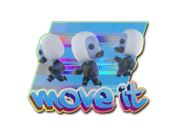 Sticker Move It (Holo) - Preço e onde comprar no CS2