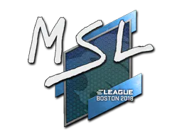 Sticker MSL | Boston 2018 - Preço e onde comprar no CS2