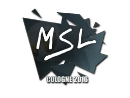 Sticker MSL | Cologne 2016 - Preço e onde comprar no CS2