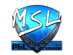 Sticker MSL (Foil) | Krakow 2017 - Preço e onde comprar no CS2