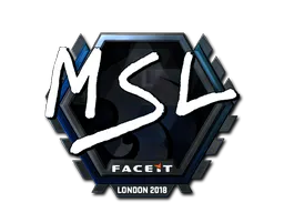 Sticker MSL (Foil) | London 2018 - Preço e onde comprar no CS2