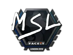 Sticker MSL | London 2018 - Preço e onde comprar no CS2