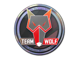 Sticker MTS GameGod Wolf (Holo) | Cologne 2014 - Preço e onde comprar no CS2