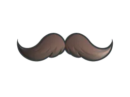 Sticker Mustachio (Foil) - Preço e onde comprar no CS2