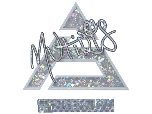 Sticker MUTiRiS (Glitter) | Copenhagen 2024 - Preço e onde comprar no CS2