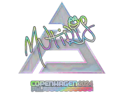 Sticker MUTiRiS (Holo) | Copenhagen 2024 - Preço e onde comprar no CS2