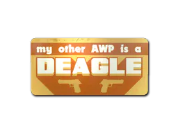 Sticker My Other Awp - Preço e onde comprar no CS2
