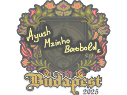 Sticker mzinho | Budapest 2025 - Preço e onde comprar no CS2