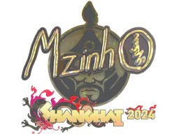 Sticker mzinho (Glitter) | Shanghai 2024 - Preço e onde comprar no CS2