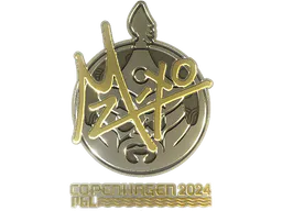 Sticker mzinho (Gold) | Copenhagen 2024 - Preço e onde comprar no CS2
