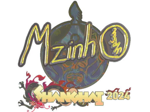 Sticker mzinho (Holo) | Shanghai 2024 - Preço e onde comprar no CS2