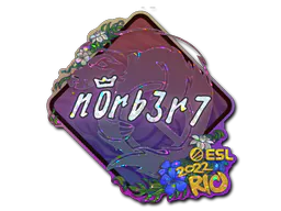 Sticker n0rb3r7 (Glitter) | Rio 2022 - Preço e onde comprar no CS2