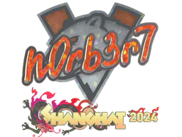 Sticker n0rb3r7 (Glitter) | Shanghai 2024 - Preço e onde comprar no CS2