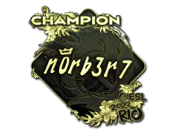 Sticker n0rb3r7 (Gold, Champion) | Rio 2022 - Preço e onde comprar no CS2