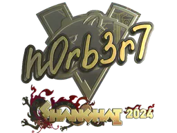 Sticker n0rb3r7 (Gold) | Shanghai 2024 - Preço e onde comprar no CS2