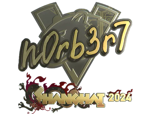 Sticker n0rb3r7 (Gold) | Shanghai 2024 - Preço e onde comprar no CS2
