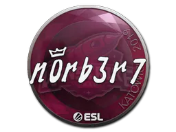 Sticker n0rb3r7 | Katowice 2019 - Preço e onde comprar no CS2