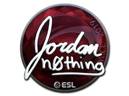 Sticker n0thing (Foil) | Katowice 2019 - Preço e onde comprar no CS2