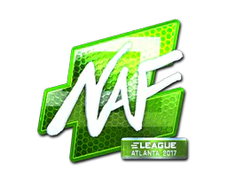 Sticker NAF (Foil) | Atlanta 2017 - Preço e onde comprar no CS2