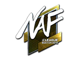 Sticker NAF (Foil) | Boston 2018 - Preço e onde comprar no CS2