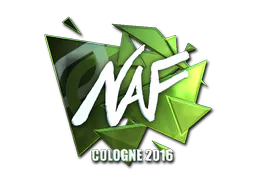 Sticker NAF (Foil) | Cologne 2016 - Preço e onde comprar no CS2
