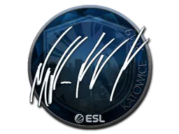Sticker NAF (Foil) | Katowice 2019 - Preço e onde comprar no CS2