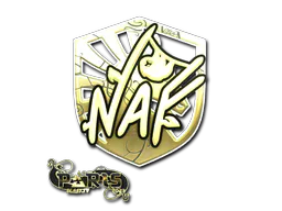 Sticker NAF (Gold) | Paris 2023 - Preço e onde comprar no CS2