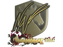 Sticker NAF (Gold) | Shanghai 2024 - Preço e onde comprar no CS2