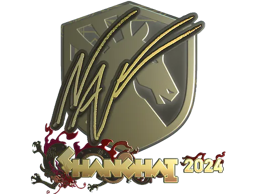 Sticker NAF (Gold) | Shanghai 2024 - Preço e onde comprar no CS2