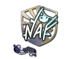 Sticker NAF (Holo) | Paris 2023 - Preço e onde comprar no CS2